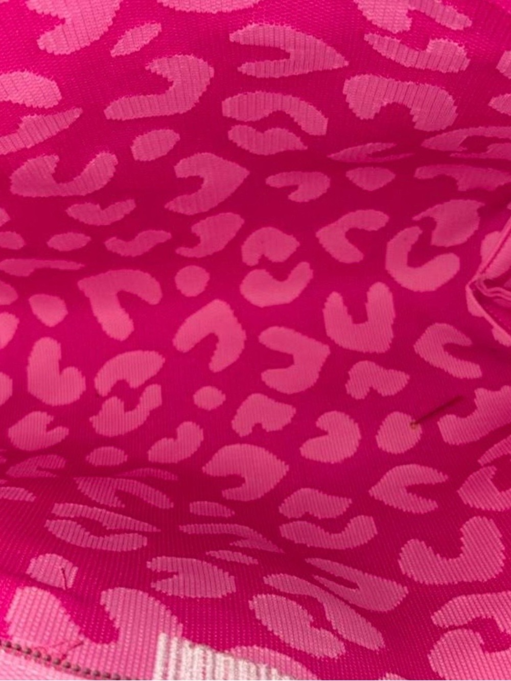 Pink Leopard Print Canvas Tote Must Have Joy - Picture 3 of 3